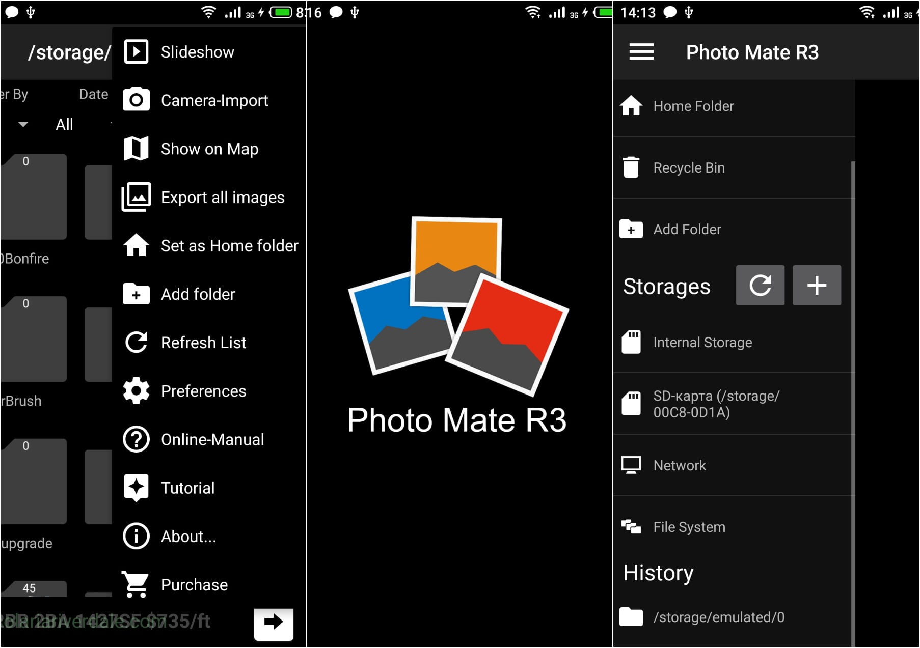 На фото приложение Photo Mate R3