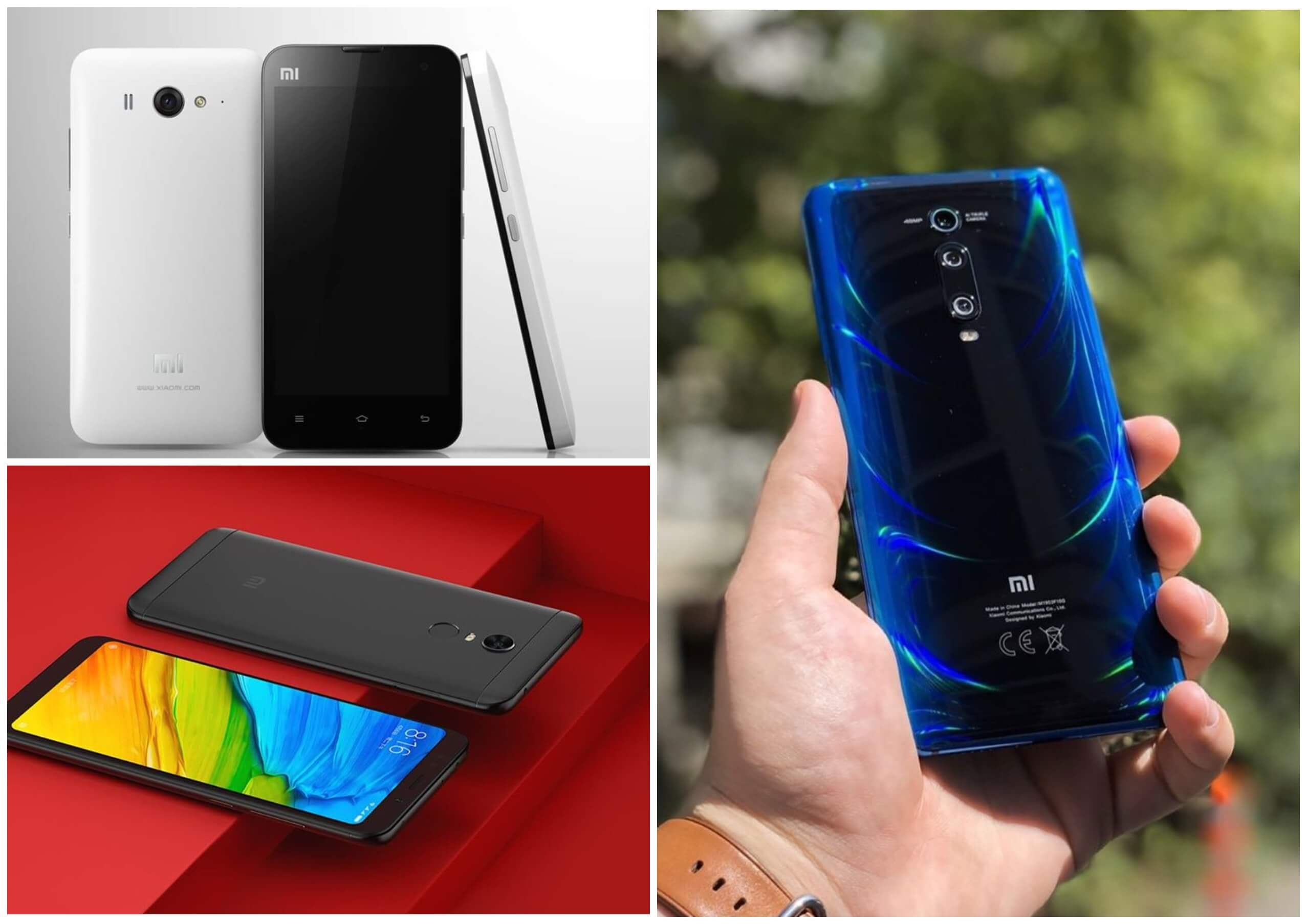 На фото изображены телефоны Xiaomi.