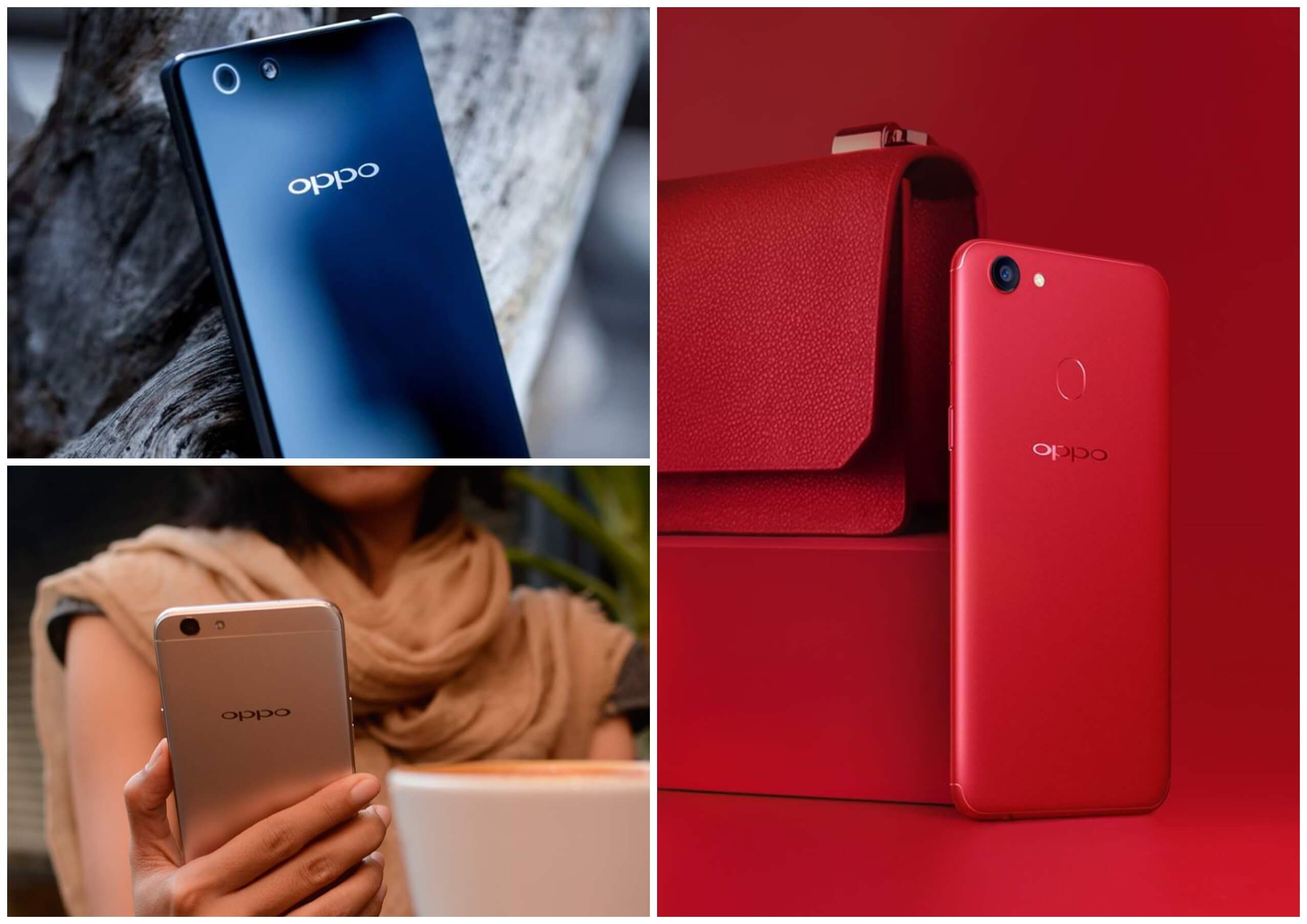 На фото изображены смартфоны OPPO.