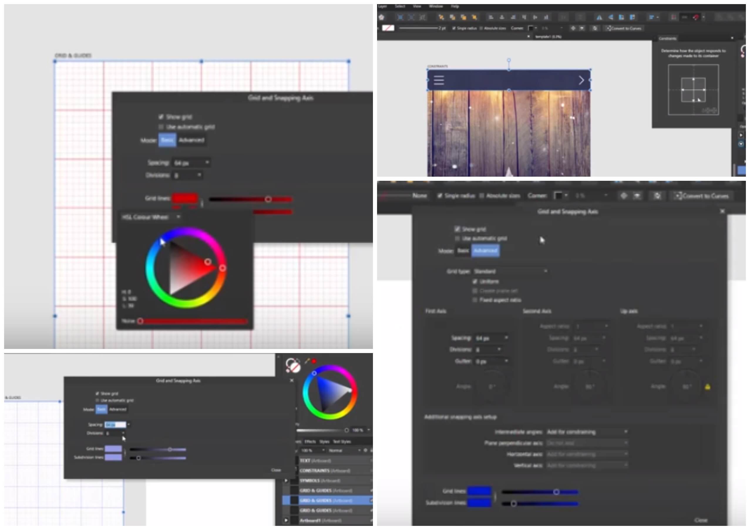 На фото изображена программа Affinity Designer.