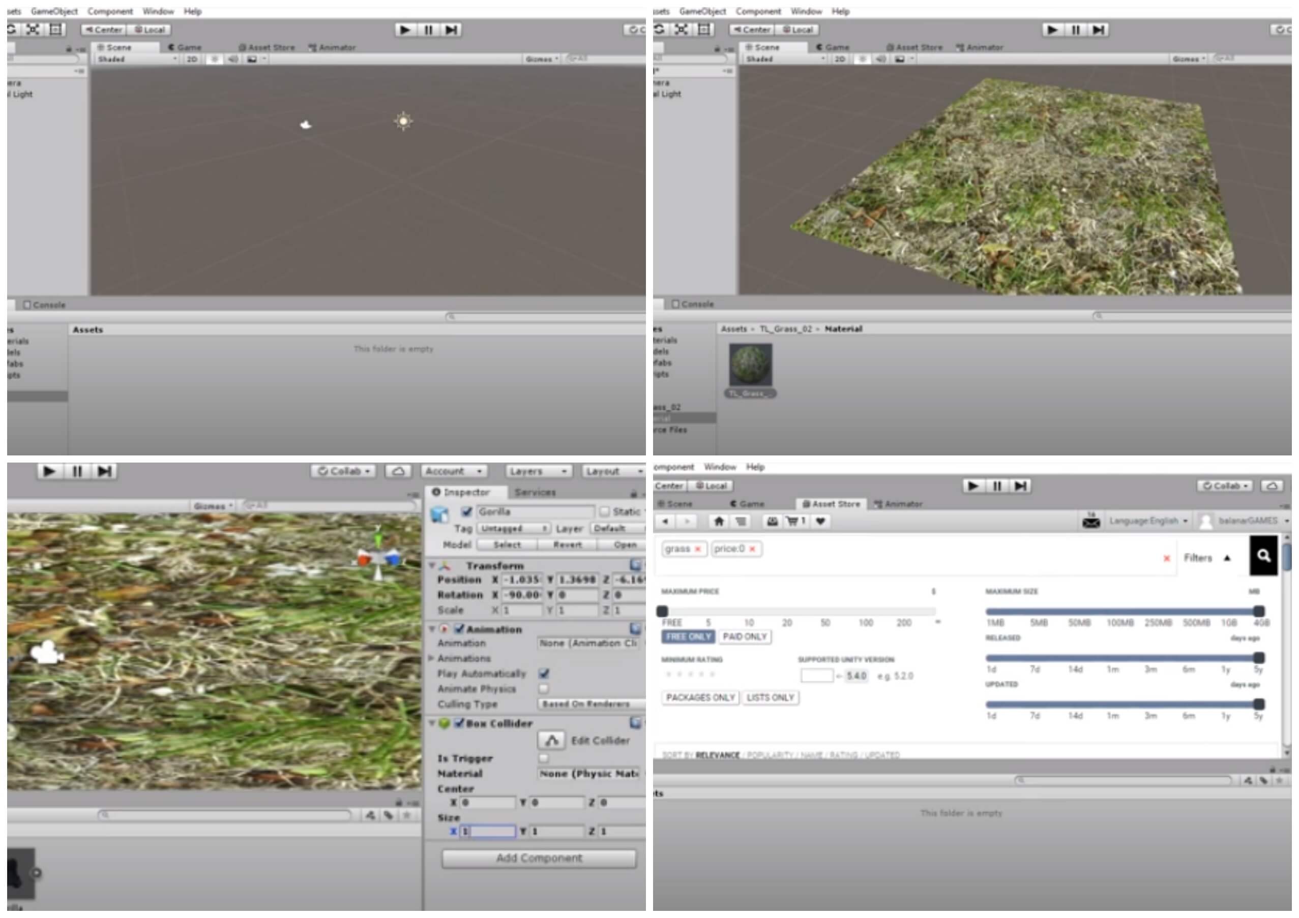 На фото изображена программа Unity 3D.