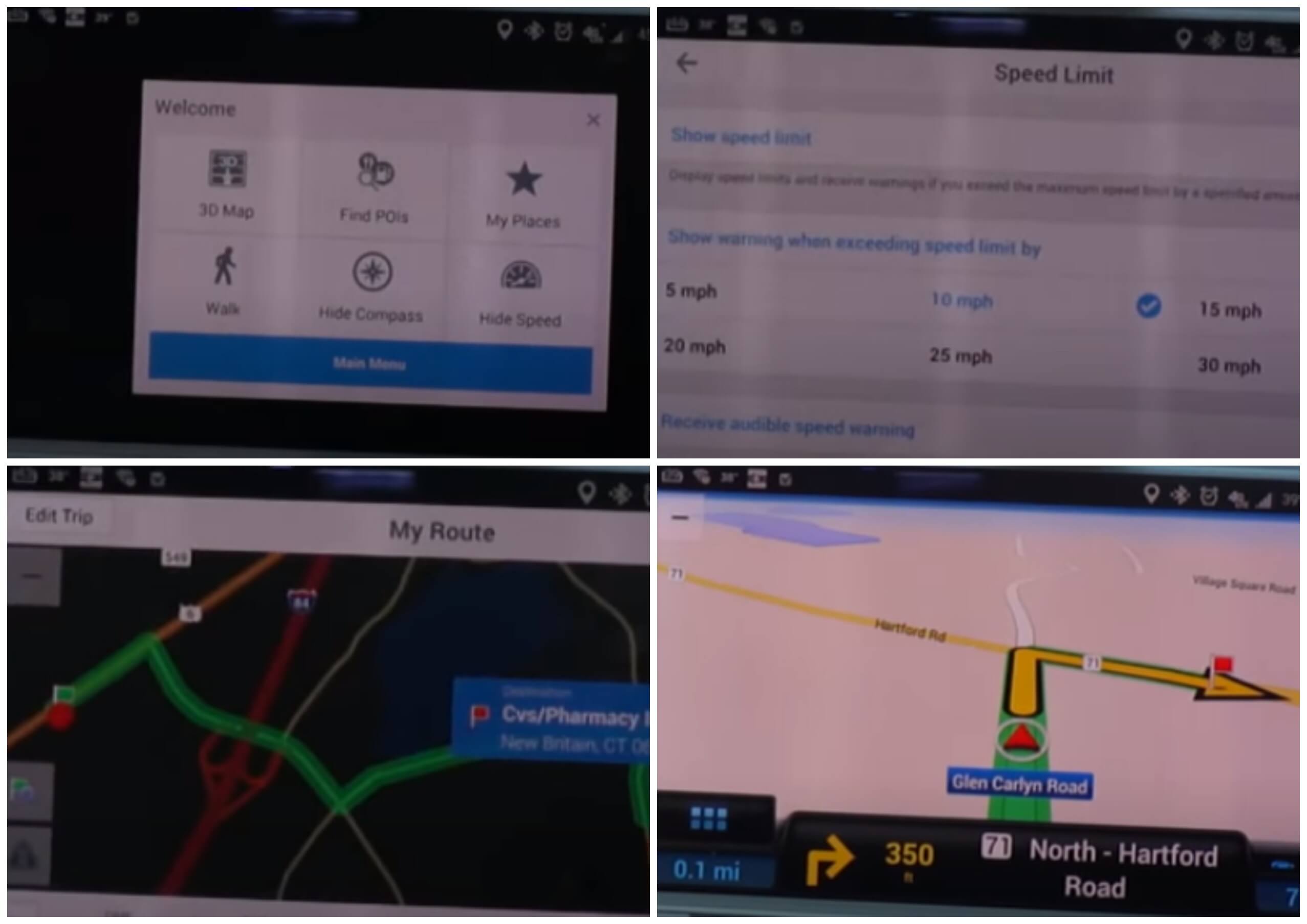 На фото изображено приложение CoPilot GPS.