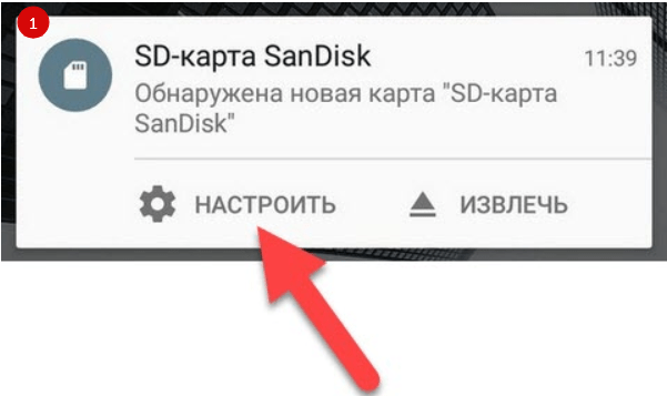 На фото изображена SD-карта.